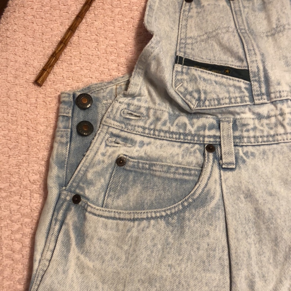 Vintage Bugle Boy Bib Overalls 100% Cotton Size 30M - Picture 8 of 16